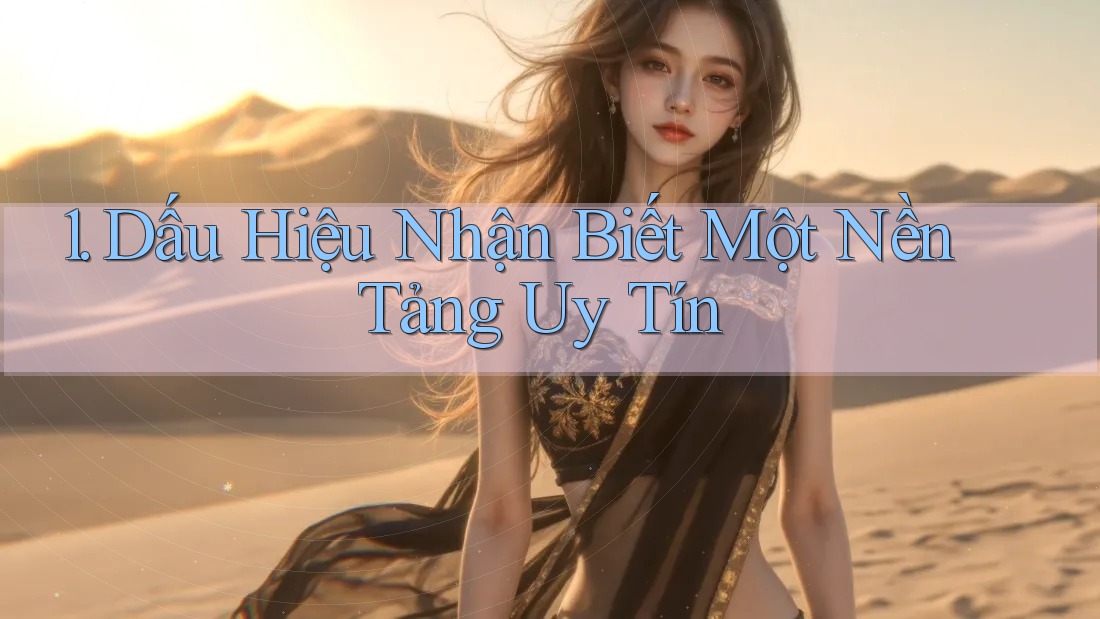 1. Dấu Hiệu Nhận Biết Một Nền Tảng “Uy Tín”