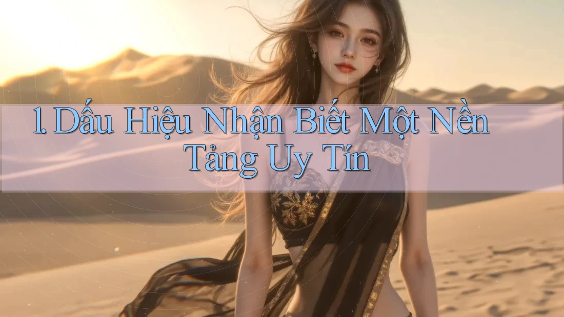 1. Dấu Hiệu Nhận Biết Một Nền Tảng “Uy Tín”