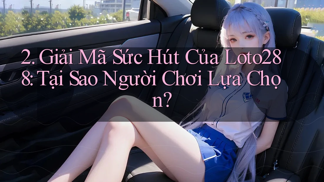 2. Giải Mã Sức Hút Của Loto288: Tại Sao Người Chơi Lựa Chọn?