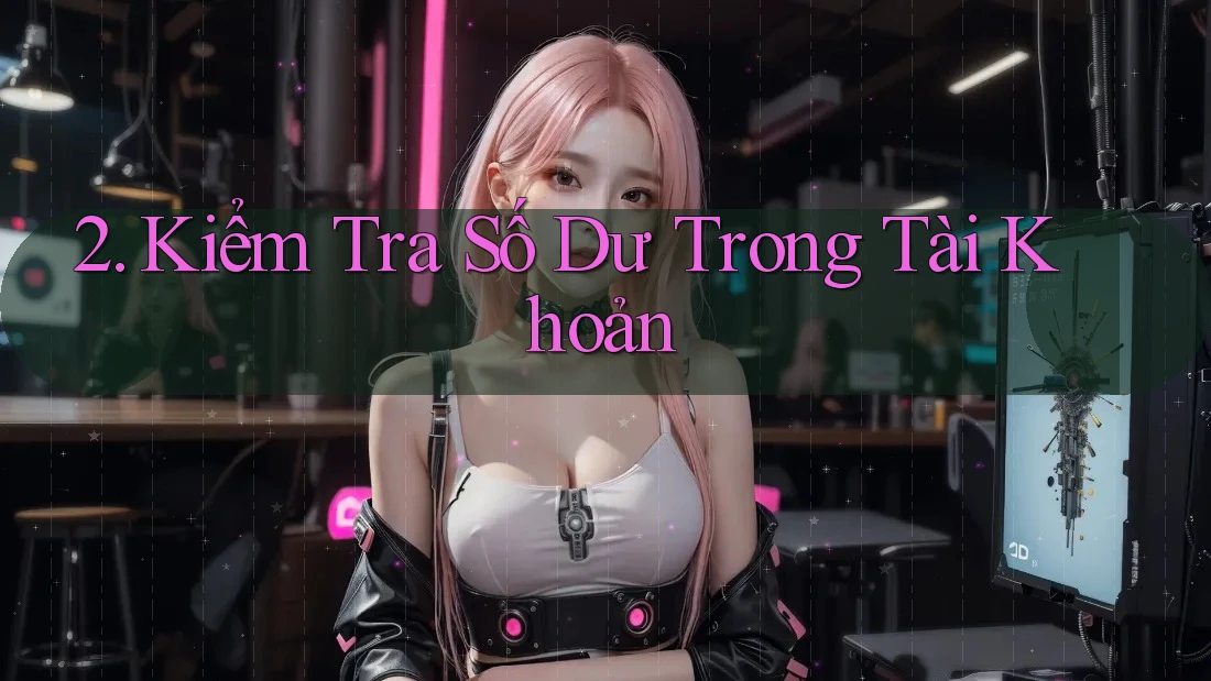 2. Kiểm Tra Số Dư Trong Tài Khoản