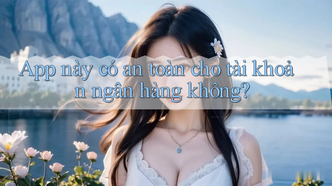 App này có an toàn cho tài khoản ngân hàng không?