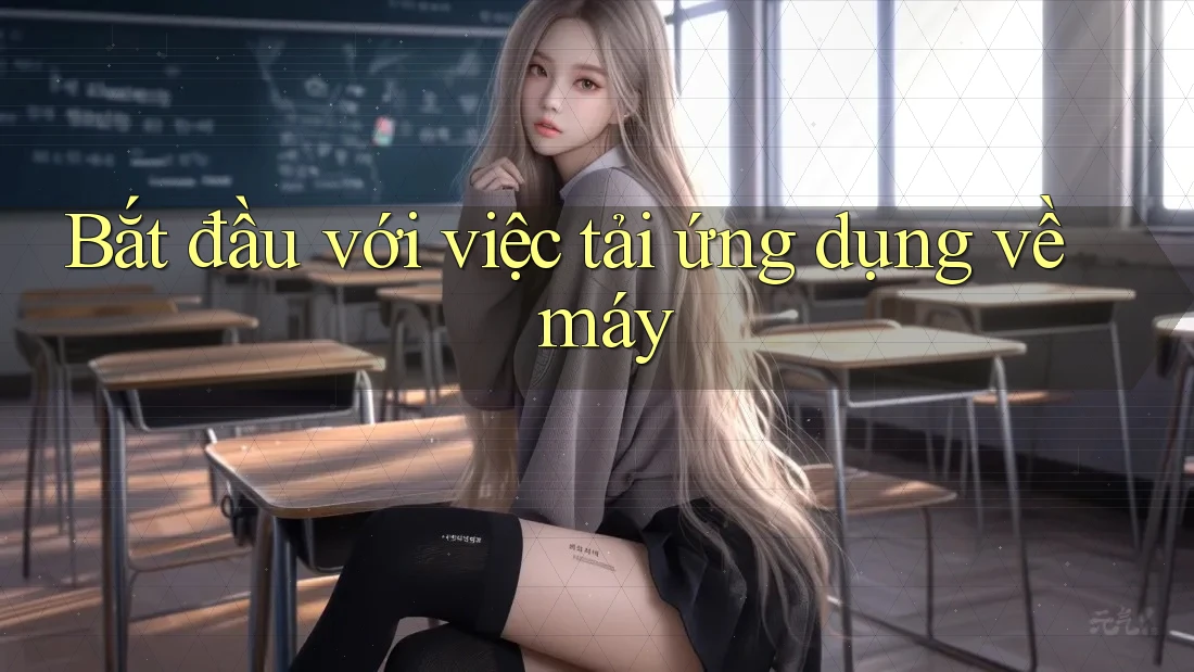 Bắt đầu với việc tải ứng dụng về máy