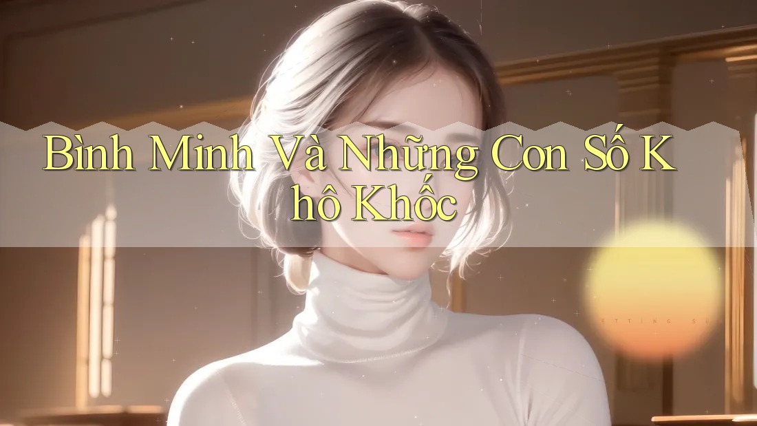 Bình Minh Và Những Con Số Khô Khốc