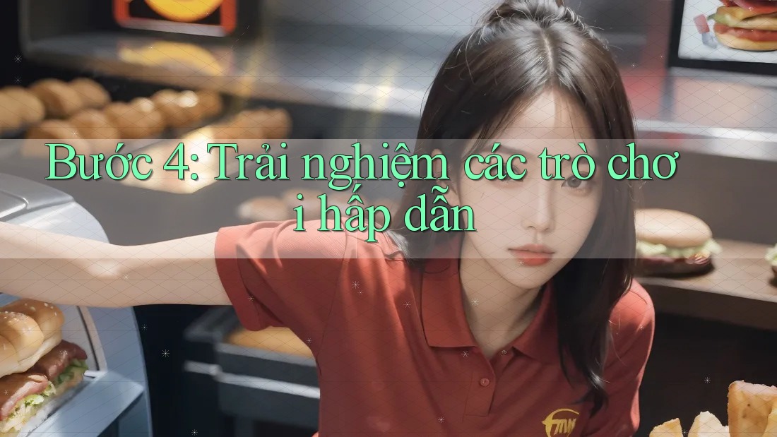 Bước 4: Trải nghiệm các trò chơi hấp dẫn