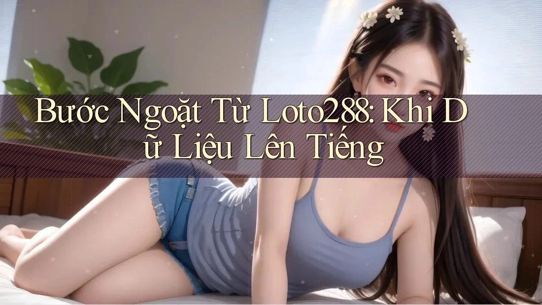 Bước Ngoặt Từ Loto288: Khi Dữ Liệu Lên Tiếng