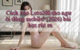 Cách nào Loto288 cho người dùng mobile (2026) bài học rút ra