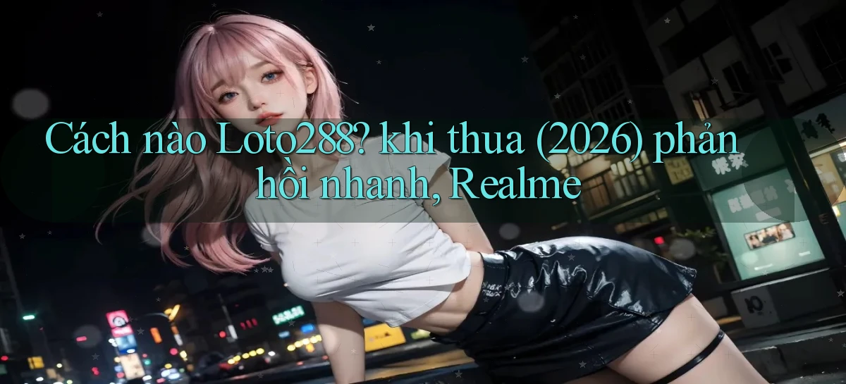 Cách nào Loto288 khi thua (2026) phản hồi nhanh, Realme