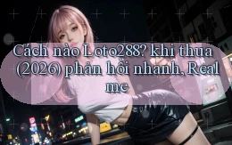 Cách nào Loto288 khi thua (2026) phản hồi nhanh, Realme