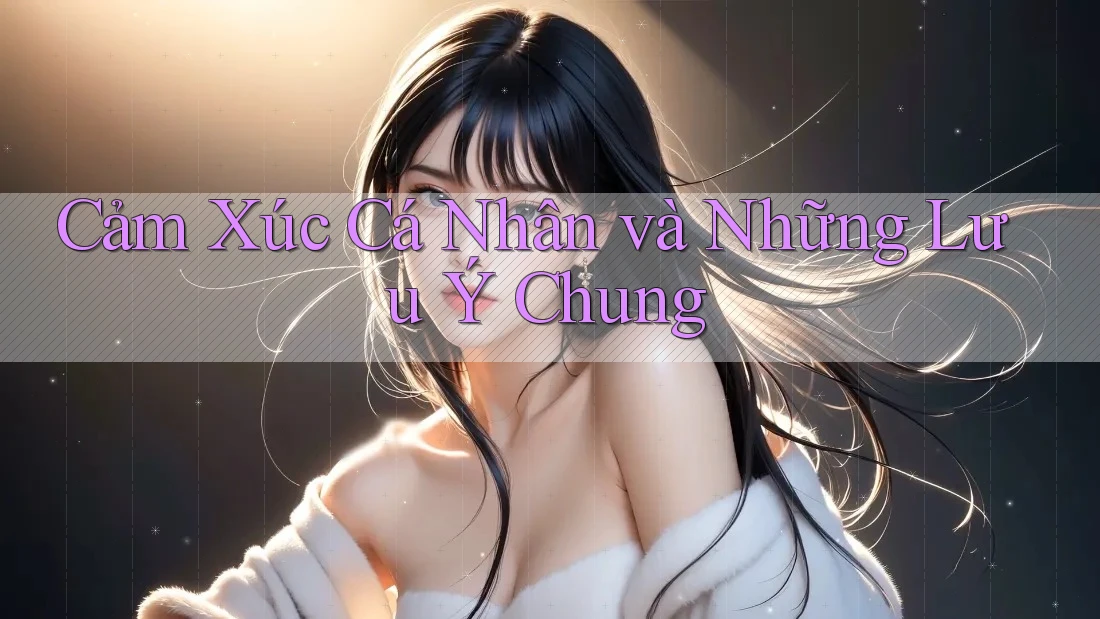 Cảm Xúc Cá Nhân và Những Lưu Ý Chung