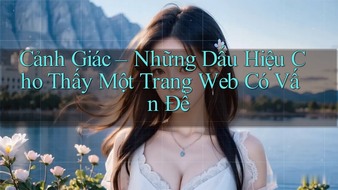 Cảnh Giác – Những Dấu Hiệu Cho Thấy Một Trang Web Có Vấn Đề