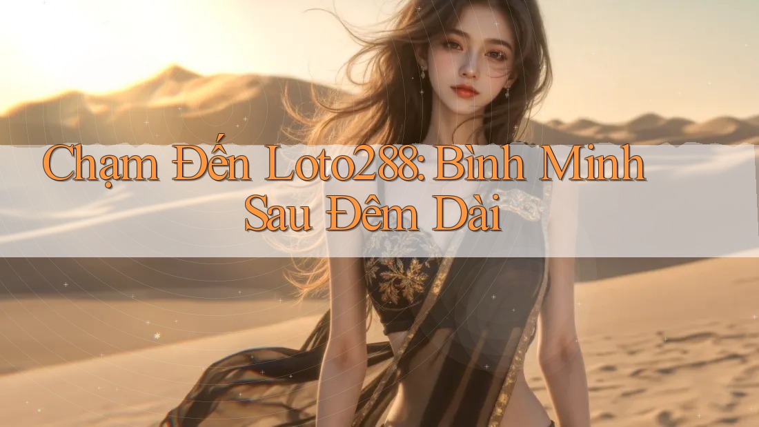 Chạm Đến Loto288: Bình Minh Sau Đêm Dài