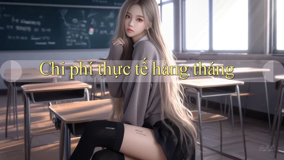 Chi phí thực tế hàng tháng