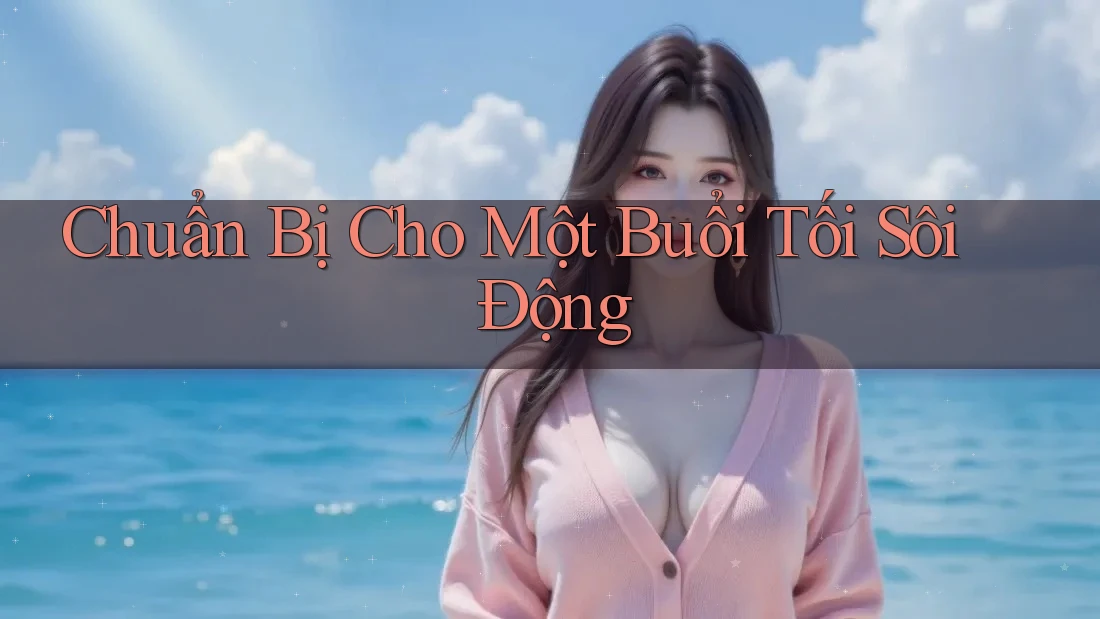 Chuẩn Bị Cho Một Buổi Tối Sôi Động Chuẩn Bị Cho Một Buổi Tối Sôi Động
