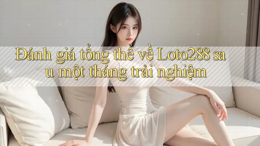 Đánh giá tổng thể về Loto288 sau một tháng trải nghiệm
