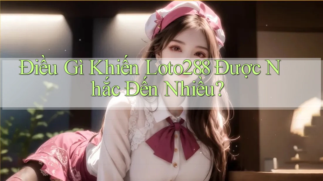 Điều Gì Khiến Loto288 Được Nhắc Đến Nhiều?