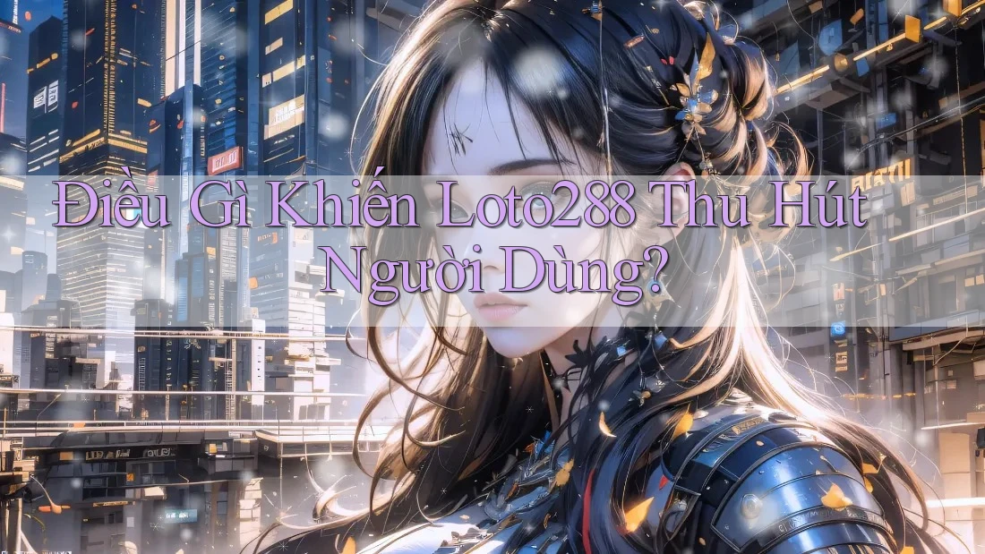 Điều Gì Khiến Loto288 Thu Hút Người Dùng?