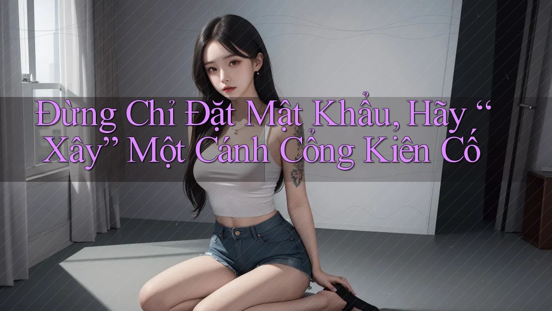 Đừng Chỉ Đặt Mật Khẩu, Hãy “Xây” Một Cánh Cổng Kiên Cố