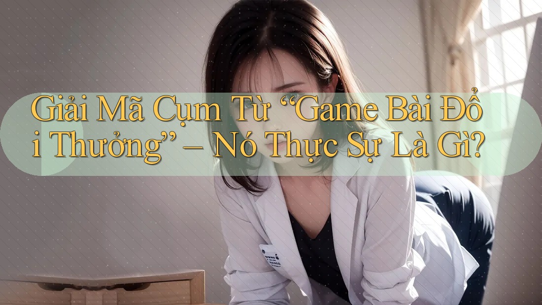 Giải Mã Cụm Từ “Game Bài Đổi Thưởng” – Nó Thực Sự Là Gì? Giải Mã Cụm Từ “Game Bài Đổi Thưởng” – Nó Thực Sự Là Gì?