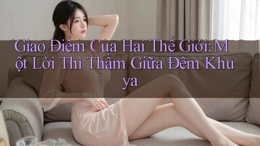 Giao Điểm Của Hai Thế Giới: Một Lời Thì Thầm Giữa Đêm Khuya