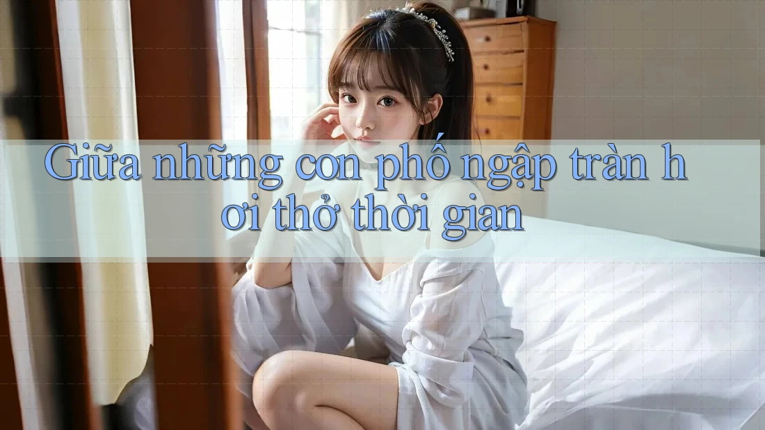 Giữa những con phố ngập tràn hơi thở thời gian Giữa những con phố ngập tràn hơi thở thời gian
