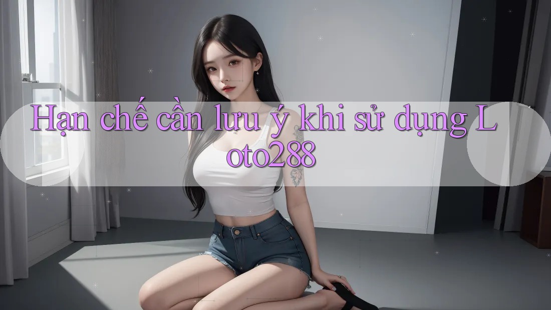 Hạn chế cần lưu ý khi sử dụng Loto288