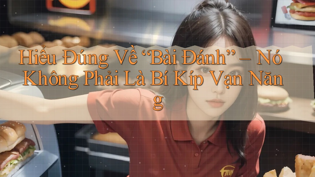 Hiểu Đúng Về “Bài Đánh” – Nó Không Phải Là Bí Kíp Vạn Năng