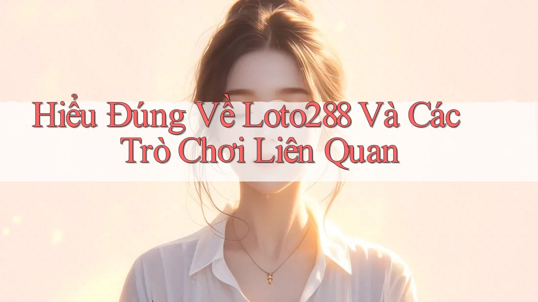 Hiểu Đúng Về Loto288 Và Các Trò Chơi Liên Quan