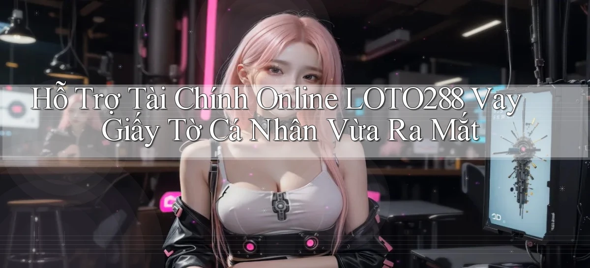 hỗ trợ tài chính online loto288 vay giấy tờ cá nhân vừa ra mắt
