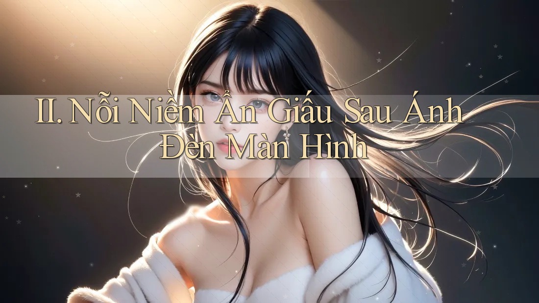 II. Nỗi Niềm Ẩn Giấu Sau Ánh Đèn Màn Hình II. Nỗi Niềm Ẩn Giấu Sau Ánh Đèn Màn Hình