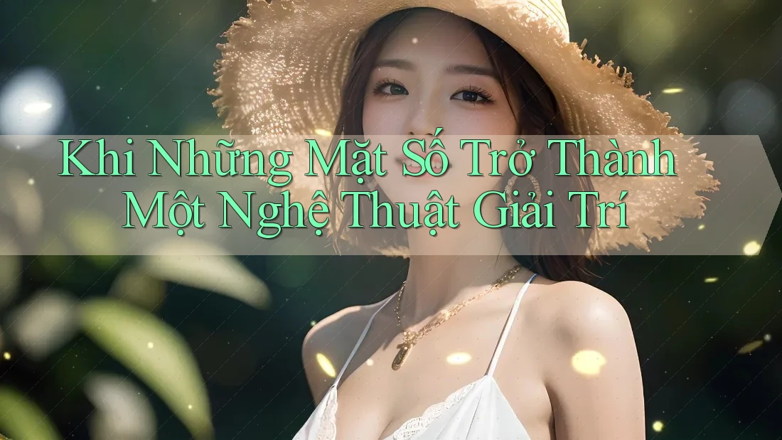 Khi Những Mặt Số Trở Thành Một Nghệ Thuật Giải Trí