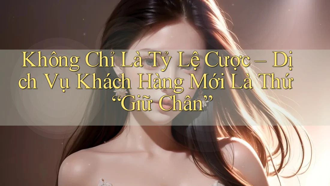 Không Chỉ Là Tỷ Lệ Cược – Dịch Vụ Khách Hàng Mới Là Thứ “Giữ Chân” Không Chỉ Là Tỷ Lệ Cược – Dịch Vụ Khách Hàng Mới Là Thứ “Giữ Chân”