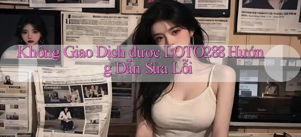 không giao dịch được loto288 hướng dẫn sửa lỗi