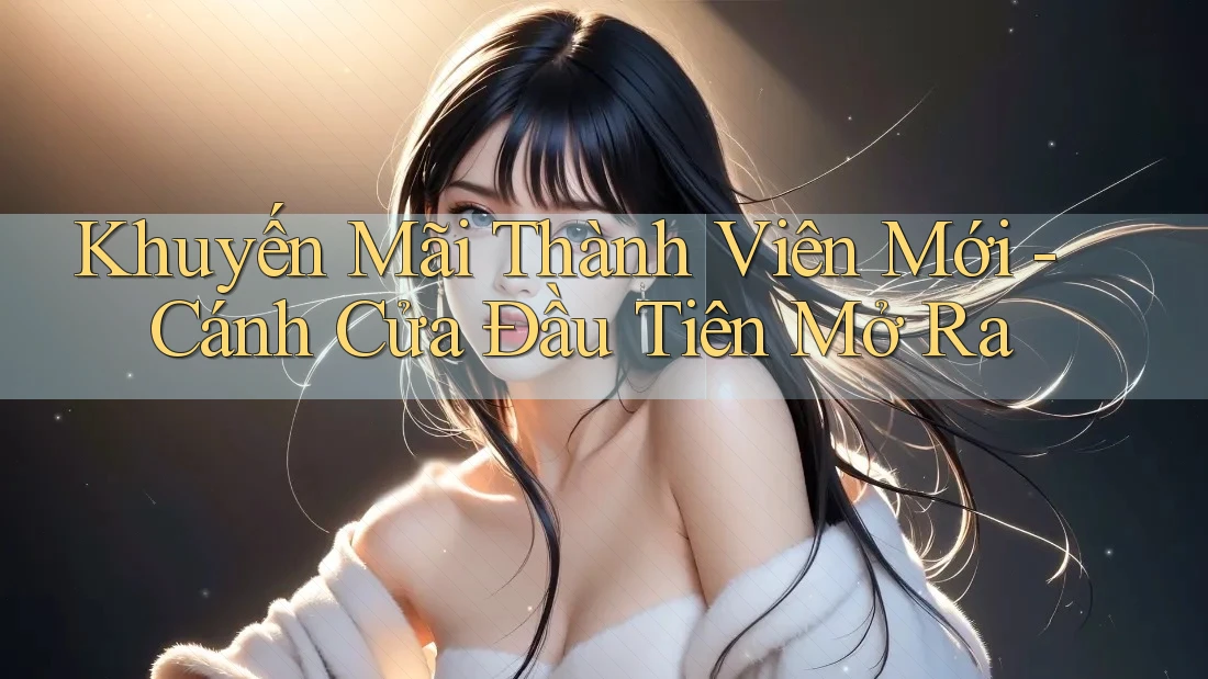 Khuyến Mãi Thành Viên Mới - Cánh Cửa Đầu Tiên Mở Ra