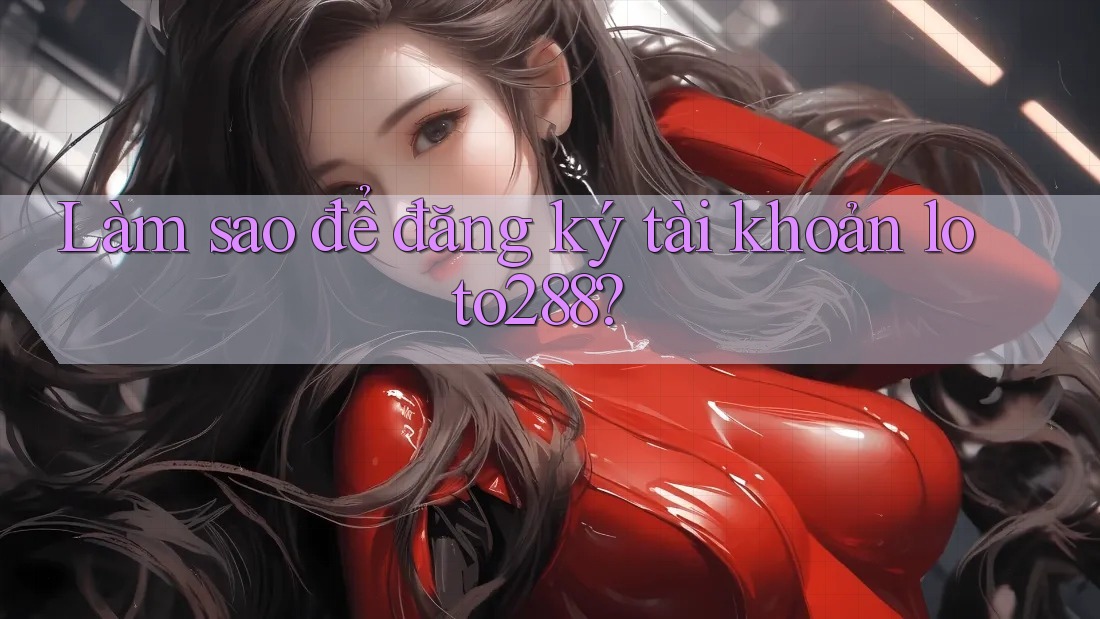 Làm sao để đăng ký tài khoản loto288?