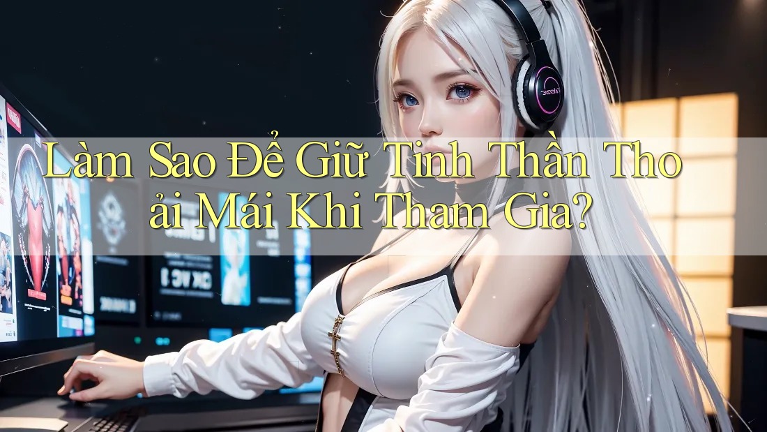 Làm Sao Để Giữ Tinh Thần Thoải Mái Khi Tham Gia?