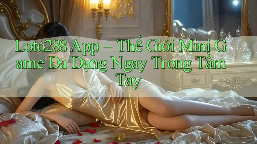 Loto288 App – Thế Giới Mini Game Đa Dạng Ngay Trong Tầm Tay