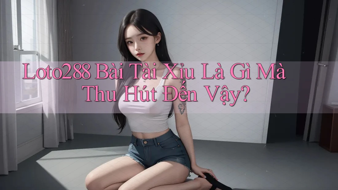 Loto288 Bài Tài Xỉu Là Gì Mà Thu Hút Đến Vậy? Loto288 Bài Tài Xỉu Là Gì Mà Thu Hút Đến Vậy?