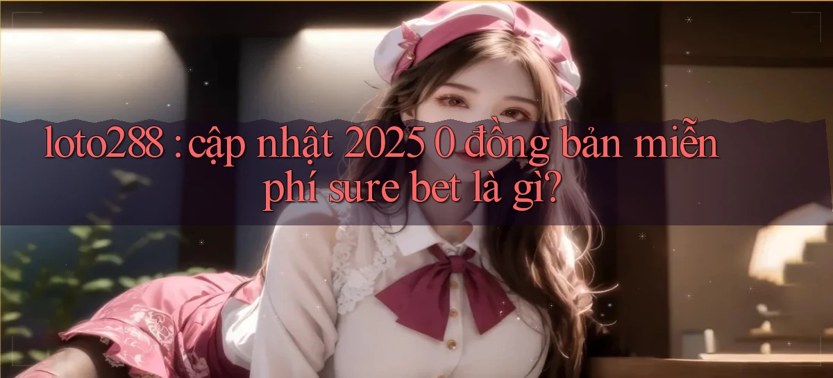 loto288 cập nhật 2025 0 đồng bản miễn phí sure bet là gì