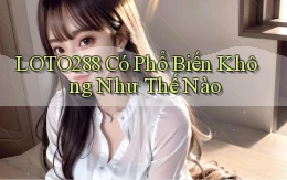 loto288 có phổ biến không như thế nào