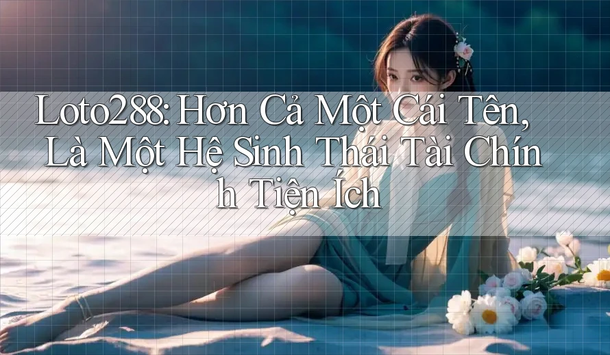 Loto288: Hơn Cả Một Cái Tên, Là Một Hệ Sinh Thái Tài Chính Tiện Ích Loto288: Hơn Cả Một Cái Tên, Là Một Hệ Sinh Thái Tài Chính Tiện Ích
