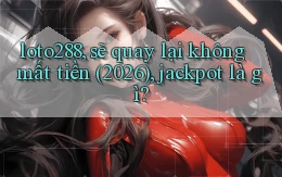 loto288, sẽ quay lại không mất tiền (2026), jackpot là gì