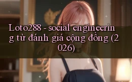 Loto288   social engineering từ đánh giá cộng đồng (2026)