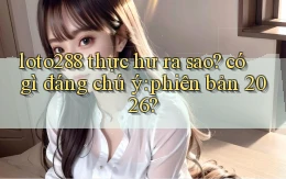 loto288 thực hư ra sao có gì đáng chú ý phiên bản 2026