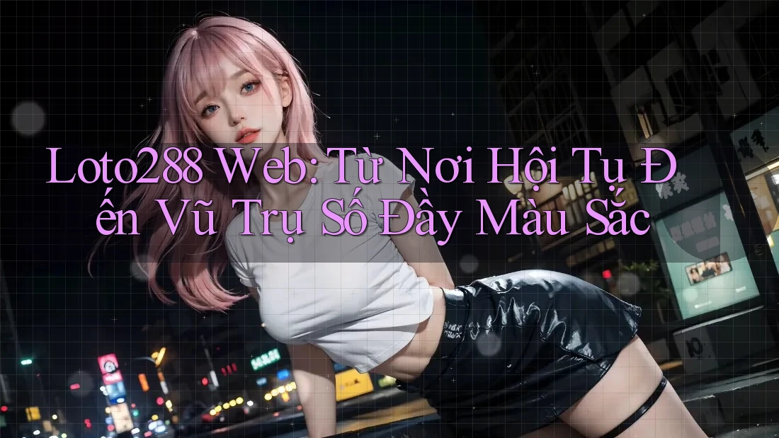 Loto288 Web: Từ Nơi Hội Tụ Đến Vũ Trụ Số Đầy Màu Sắc Loto288 Web: Từ Nơi Hội Tụ Đến Vũ Trụ Số Đầy Màu Sắc