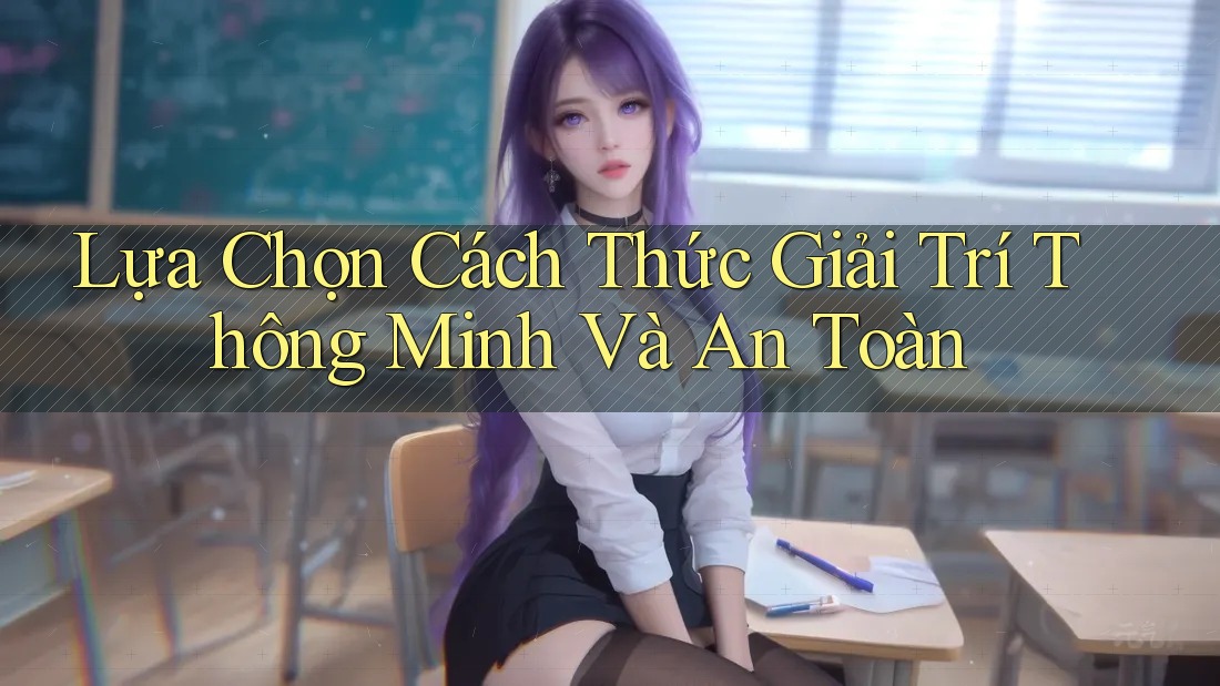 Lựa Chọn Cách Thức Giải Trí Thông Minh Và An Toàn