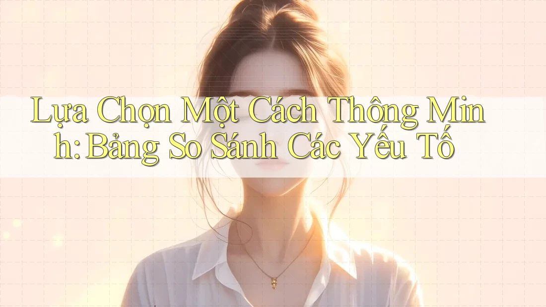 Lựa Chọn Một Cách Thông Minh: Bảng So Sánh Các Yếu Tố