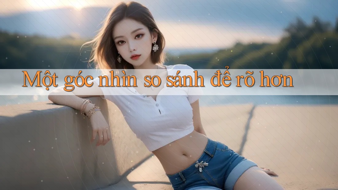 Một góc nhìn so sánh để rõ hơn