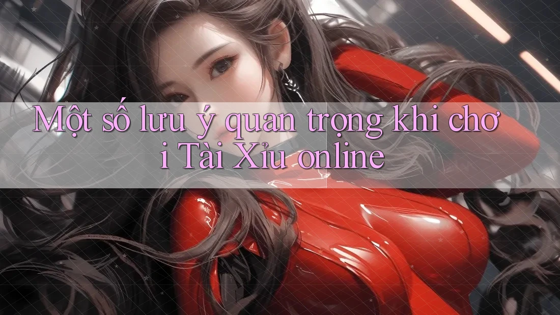 Một số lưu ý quan trọng khi chơi Tài Xỉu online