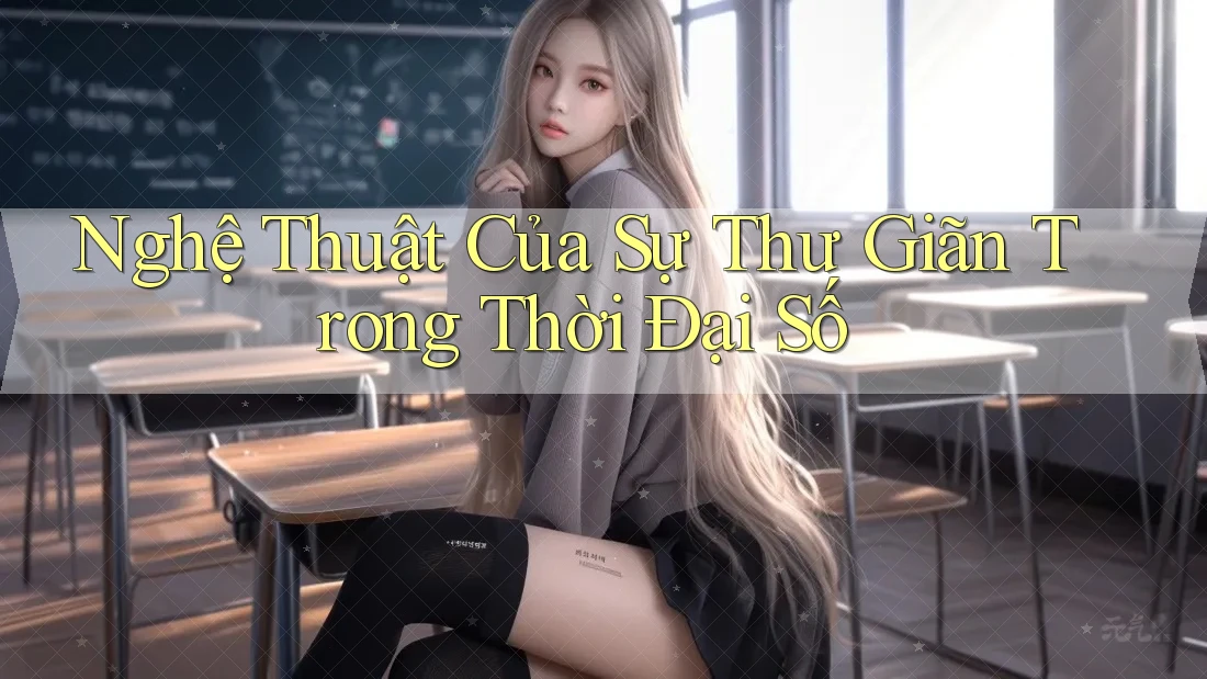 Nghệ Thuật Của Sự Thư Giãn Trong Thời Đại Số