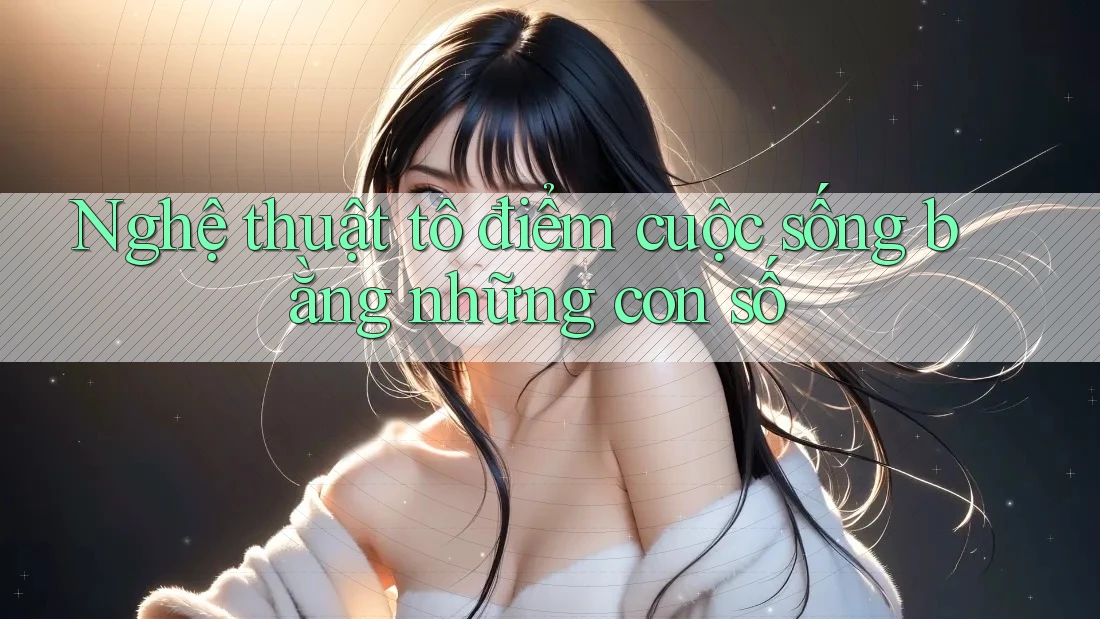 Nghệ thuật tô điểm cuộc sống bằng những con số